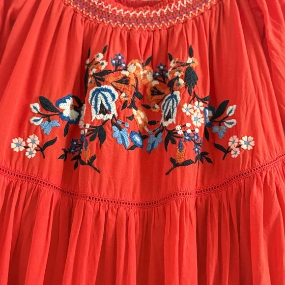 ☘️ 3/$17 Free People *flaw Sunbeams A-Line Dress XS - Picture 4 of 12